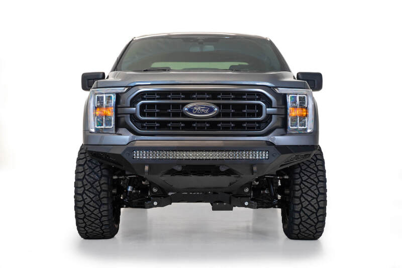 Ford F-150 Bumper - Front - Addictive Desert Designs - Stealth Fighter - Hammer Black - `21-`27